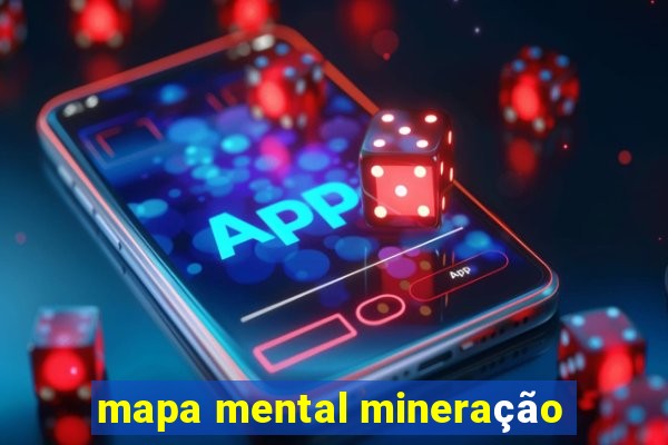 mapa mental mineração