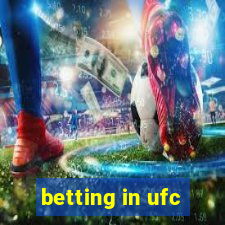 betting in ufc