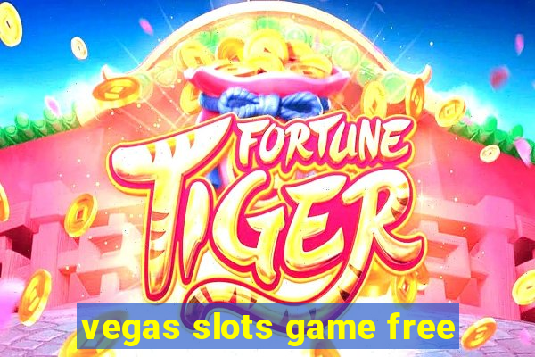 vegas slots game free