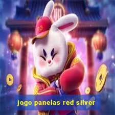 jogo panelas red silver