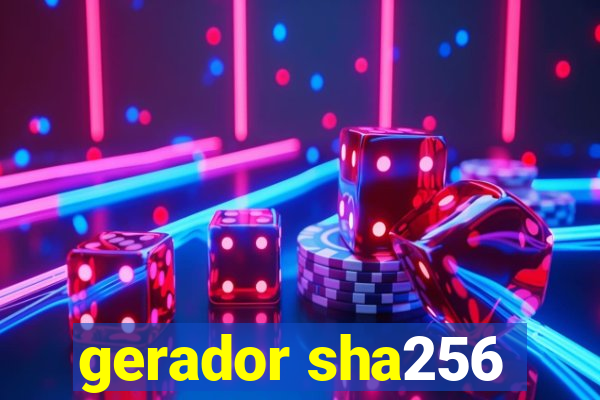 gerador sha256