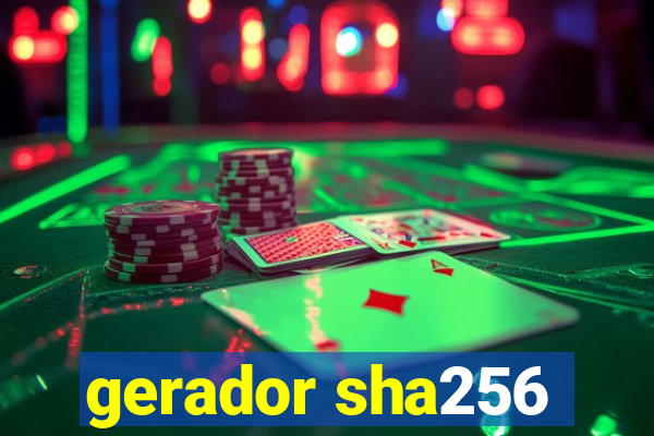 gerador sha256