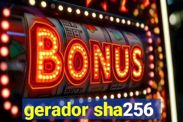 gerador sha256