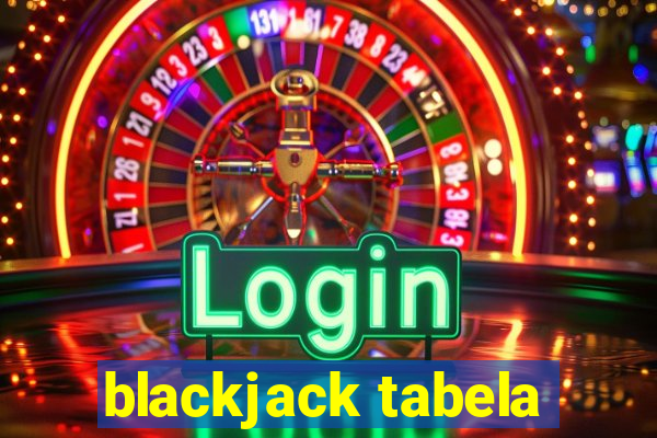 blackjack tabela