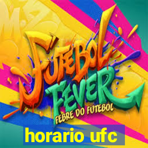 horario ufc