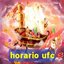 horario ufc