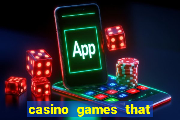 casino games that pay real money with no deposit