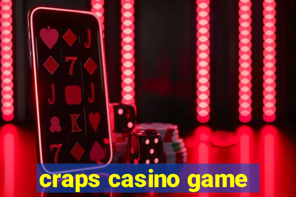 craps casino game