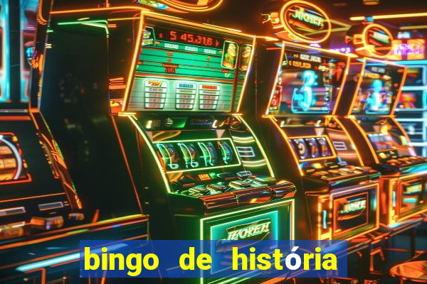 bingo de história 6 ano