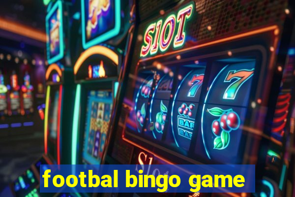 footbal bingo game