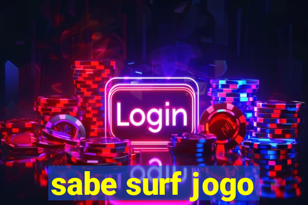 sabe surf jogo