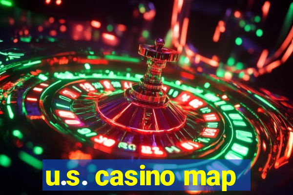 u.s. casino map