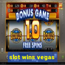 slot wins vegas