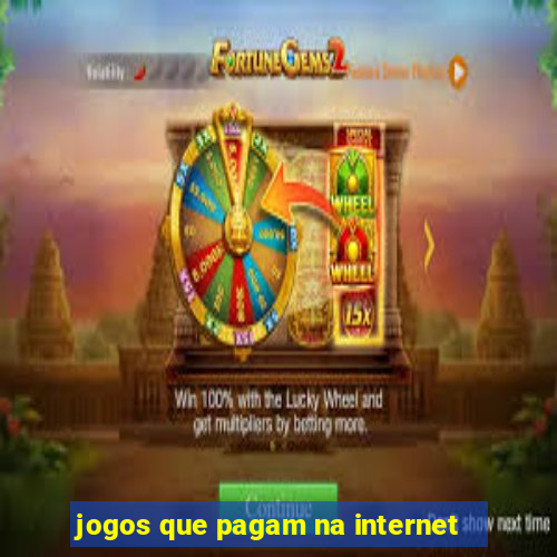 jogos que pagam na internet