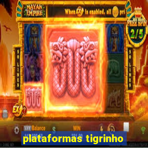 plataformas tigrinho