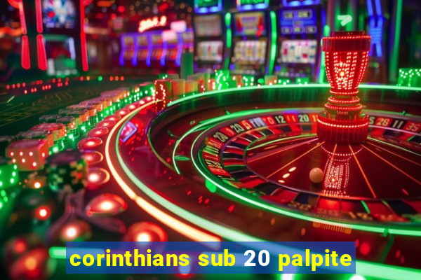 corinthians sub 20 palpite