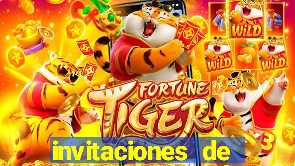 invitaciones de bingo para editar