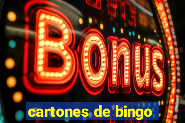 cartones de bingo