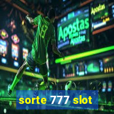 sorte 777 slot