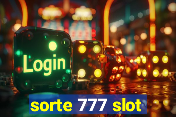 sorte 777 slot