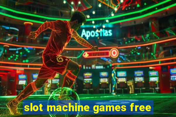 slot machine games free