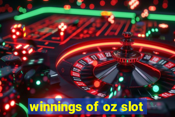 winnings of oz slot