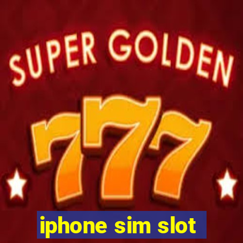 iphone sim slot