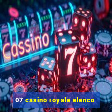 07 casino royale elenco