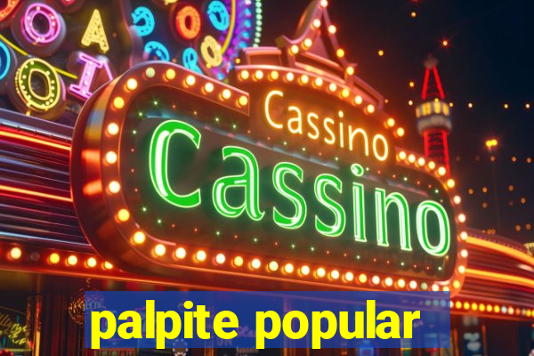 palpite popular