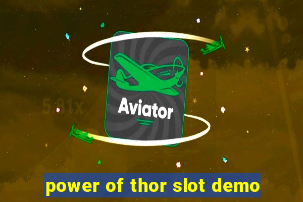 power of thor slot demo