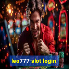 leo777 slot login