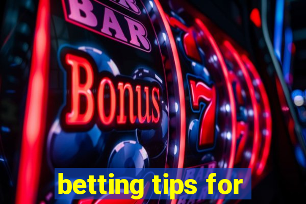 betting tips for