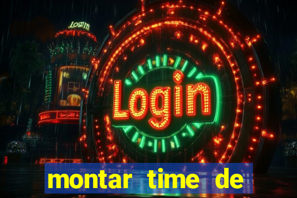 montar time de futebol site