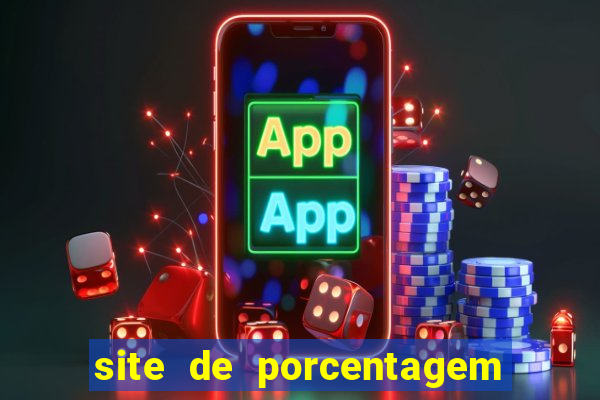 site de porcentagem slots pg