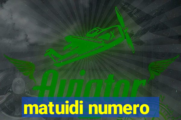 matuidi numero