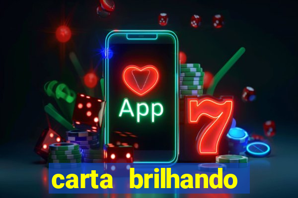 carta brilhando fortune tiger