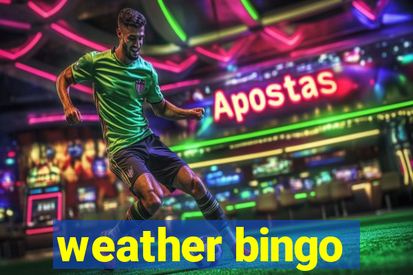 weather bingo