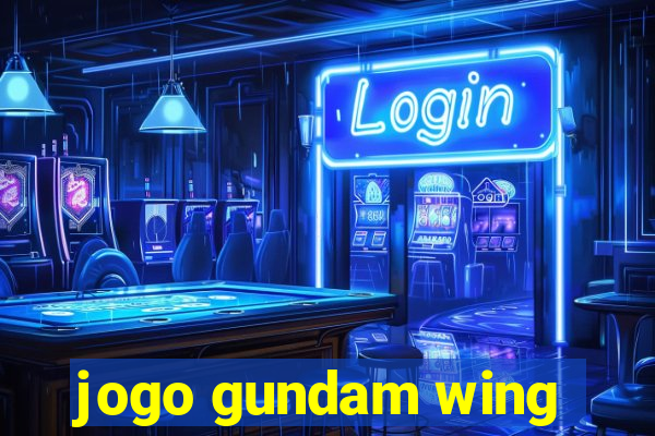 jogo gundam wing