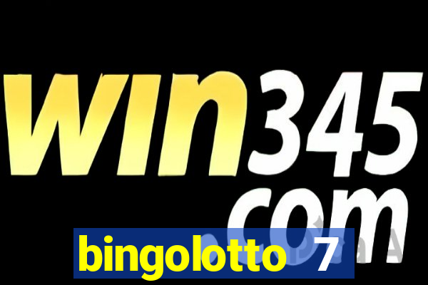 bingolotto 7 januari 2024