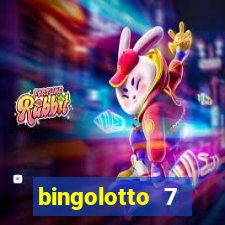 bingolotto 7 januari 2024