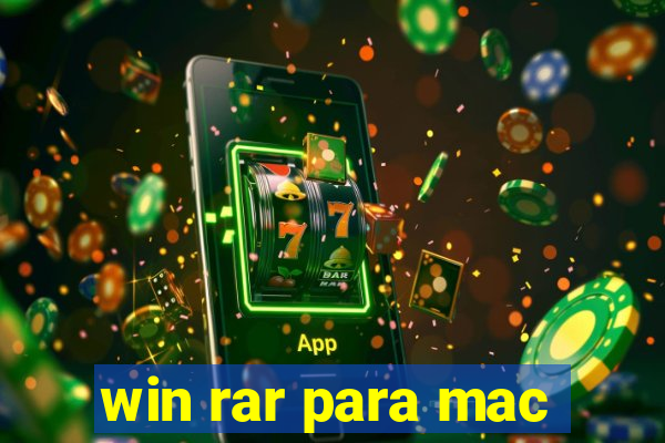 win rar para mac