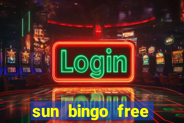 sun bingo free spins code