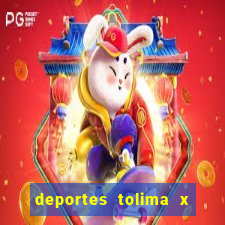 deportes tolima x independiente medellin