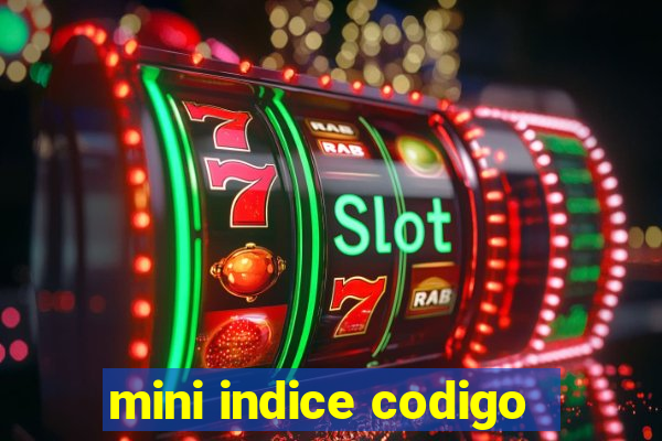 mini indice codigo