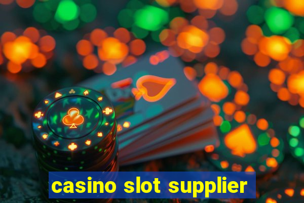 casino slot supplier