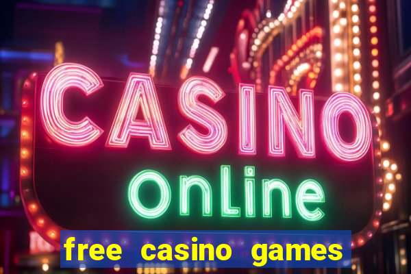 free casino games online slot machine