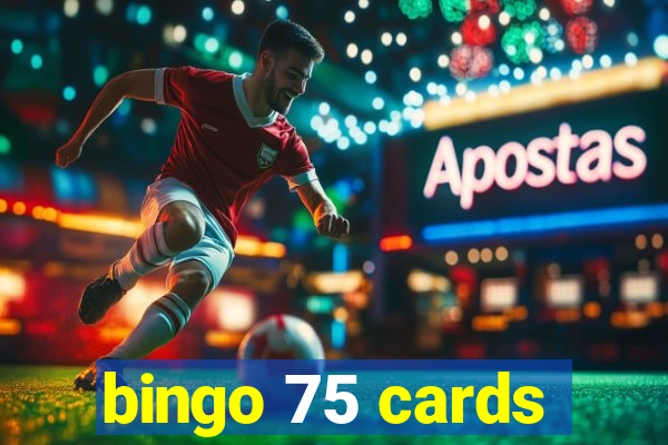 bingo 75 cards