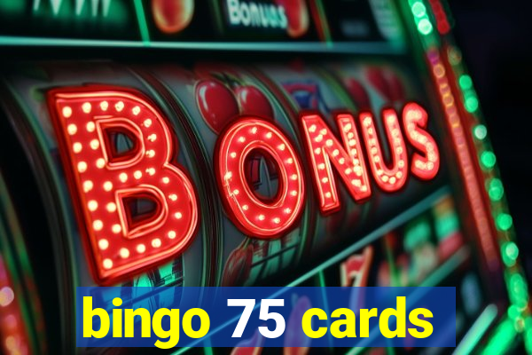 bingo 75 cards