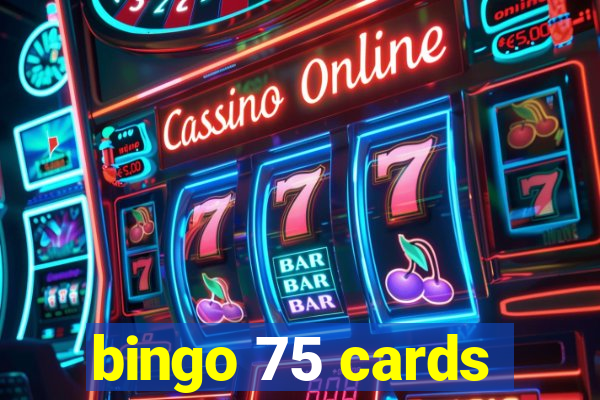 bingo 75 cards