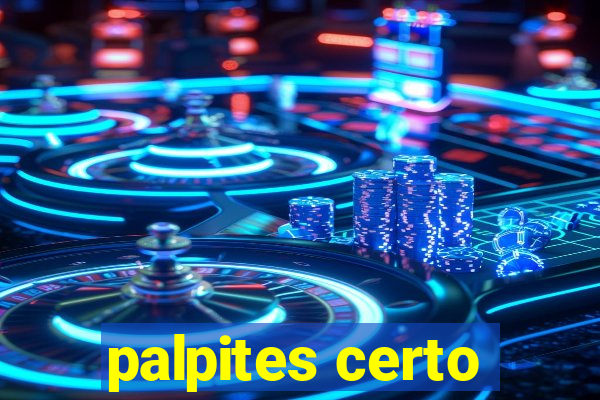 palpites certo